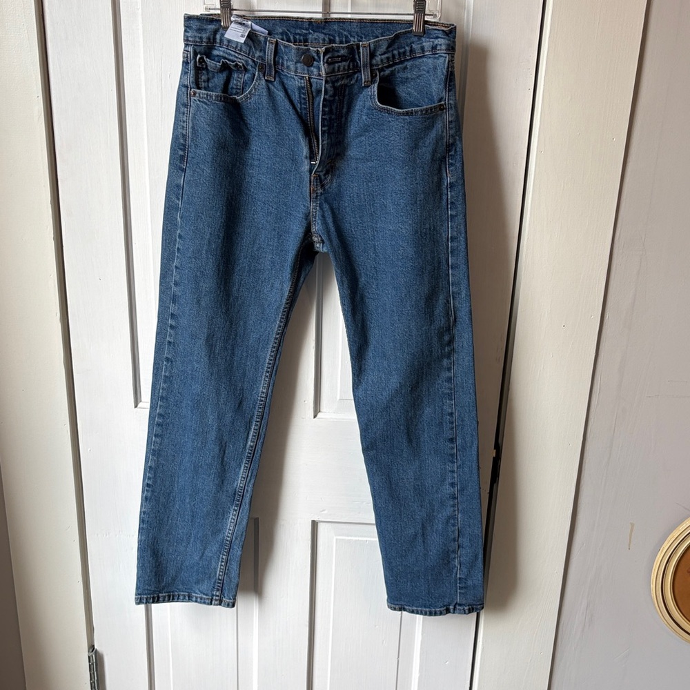 Levi's 505‎ Classic Blue Men's Straight Jeans 32x30